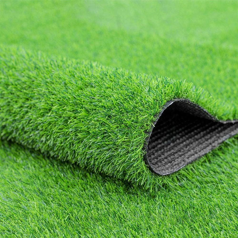 10x Artificial Grass Floor Mat Synthetic Landscape Lawn Turf Garden Yard 