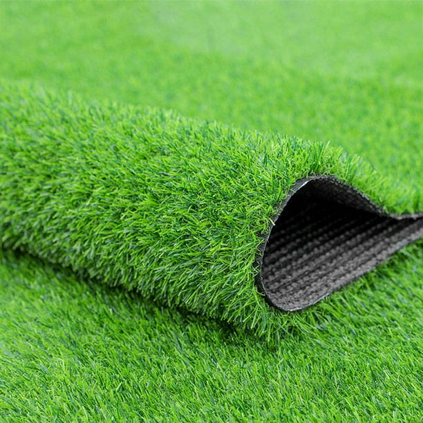 Large Green Artificial Grass Mat Rug, Can You Put An Outdoor Rug On Grass