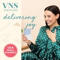 thumbnail image 2 of VNS Creations 20 pack Thank You Cards with Envelopes & Stickers - Classy 3.5x5 Blank Thank You Cards Bulk Box Set - Large Thank You Notes for Wedding Small Business Baby & Bridal Shower (Light Blue), 2 of 5