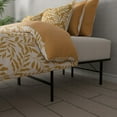 thumbnail image 5 of King Size metal platform bed frame no box spring black for master bedroom, 5 of 7