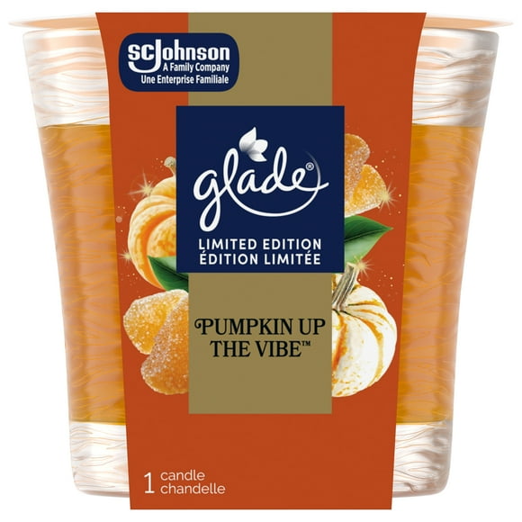 Glade® chandelle parfumée, Golden Pumpkin & Spice