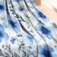 thumbnail image 3 of Pioneer Flower Blanket,Comfortable Soft Flannel Throw Blanket,All Season,Warm Lightweight Blankets for Sofa Bed Couch Living Room Chair,30"x40"(80x100cm), 3 of 4