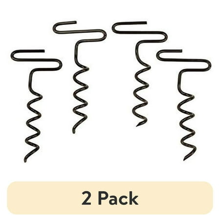 (2 pack) Rhino Outdoors Blind Auger Stake Kit 4-Pack Steel