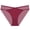 Wine, variant on Women Underwear Thin Seamless Mesh Lace Hip Lifting Cotton Crotch Panties Breathable Low Waist Underwear Daily Wear Comfortable Soft Invisible Panty