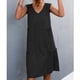 thumbnail image 1 of Vestido corto sin mangas con cuello en V, vestido informal sin mangas, vestido sin mangas con cuello en V, eficiencia óptima, 1 of 5
