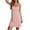 CC-Pink477, variant on XIAOCHA Womens Solid Mini Dress Spaghetti Strap Loose Soft Nightdress Loungewear