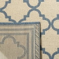 thumbnail image 4 of Safavieh Linden Danny Geometric Indoor/Outdoor Area Rug, Cream/Blue, 6'7" x 6'7" Square, 4 of 8