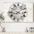 thumbnail image 2 of Designart 'Wolf Wild and Beautiful III' Traditional Wall Clock, 2 of 3