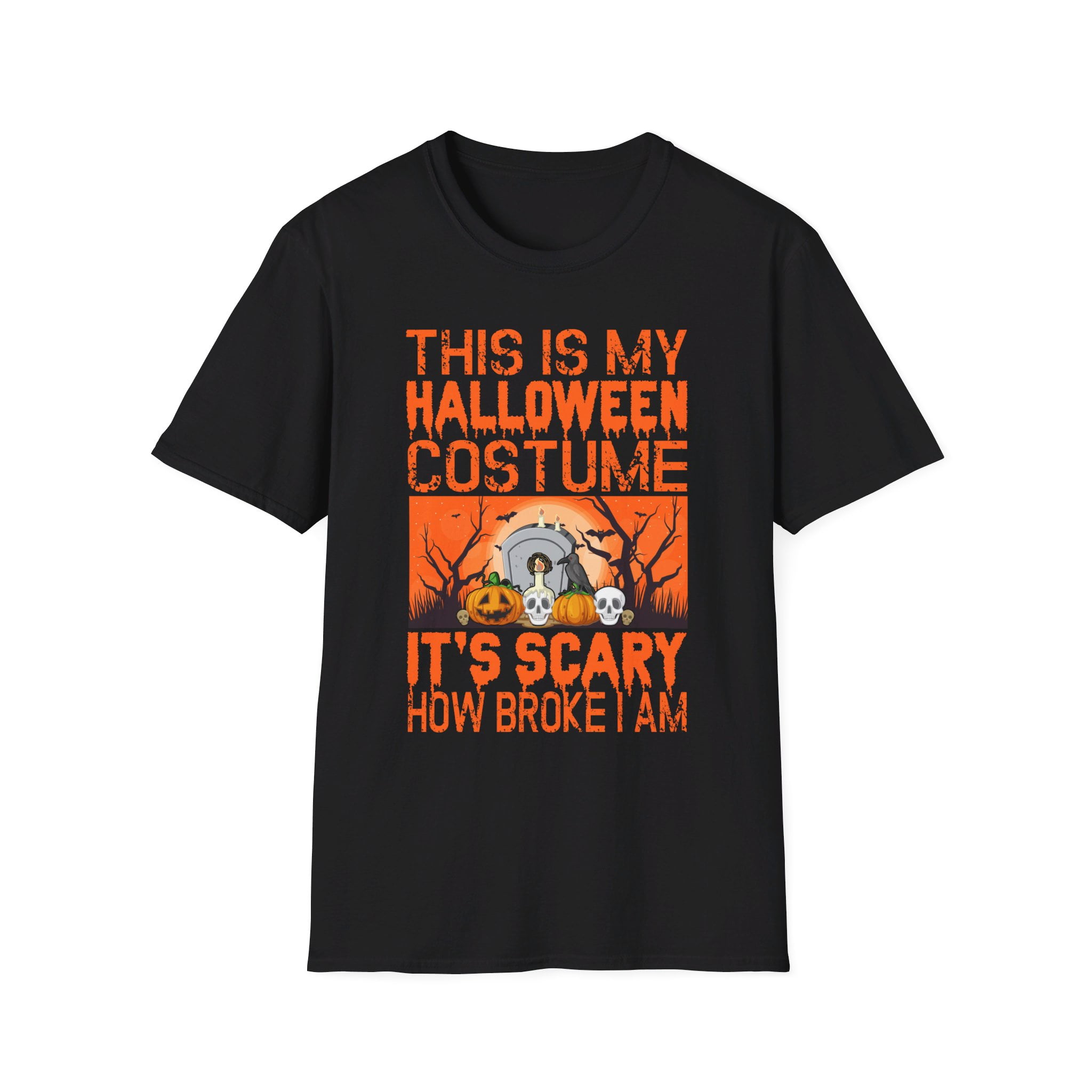 404 Not Found ハロウィンかぼちゃ5/7 Error 404 Costume Not Found Funny Halloween Witch Cat Pumpkin T