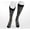 Super Stripe, variant on Juzo Power Vibe Knee High Socks - 15-20 mmHg Groovy Zebra Small