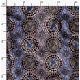 thumbnail image 2 of Soimoi Pure Silk Blue Fabric By the Yard - 42 Inch Wide - African Tribal Material - Artistic and Modern Patterns for Various Uses Printed Fabric, 2 of 6