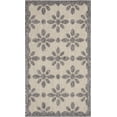 thumbnail image 3 of Nourison Palamos Indoor/outdoor Floral Contemporary Cream Area Rug, 3 of 9