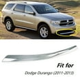 thumbnail image 3 of Fit for Dodge Durango 2011-2013 Front Bumper Trim, Chrome, 3 of 5