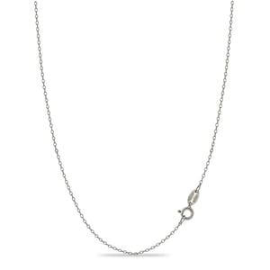 Kezef 925 Sterling Silver Cable Chain Necklace, 20 Inch