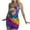 Multicolor#16, variant on Tnhcen Women's Tie-Dye Print Pajama Set | 2025 Summer Comfortable Sleepwear | Lightweight Stretchy Loungewear for Women | Casual Home Outfit PJs S-2XL