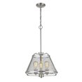 thumbnail image 1 of 16 in. Luka 3 Light Brushed Nickel Pendant Ceiling Light, 1 of 1