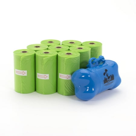 UPC: 0840042315744 | Downtown Pet Supply Dog Poop Bags  Free Poop Bag Holder  Green  180 Bags
