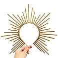 thumbnail image 1 of Mary Halocrown Headband Baroque Tiara Crown Spiked Halocrown Sunburst Greek, 1 of 3