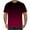 Red 01, variant on QQAMB Mens Gradient T-Shirt Short Sleeve Ombre Color Crewneck Shirt Slim Fit Casual Sports Tee Lightweight Summer Basic Tops Sky Blue 2XL