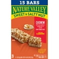 thumbnail image 6 of (3 pack) Nature Valley Sweet and Salty Nut Granola Bars, Cashew, 15 Bars, 18 oz, 6 of 12