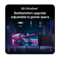 thumbnail image 6 of LG 34-Inch UltraGear WQHD 240Hz 1ms FreeSync Premium Gaming Monitor with DisplayHDR 400, Versatile Connectivity and Advanced Gaming Features (Black), 6 of 9