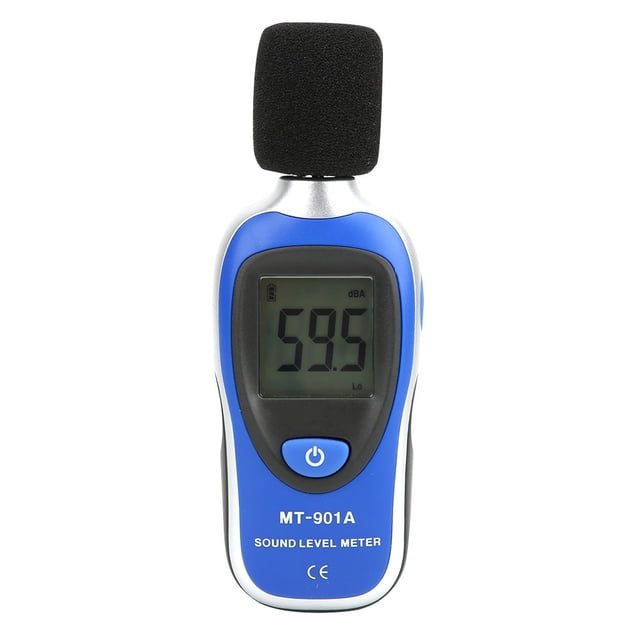 Probador de ruido LCD, MT-901A Probador de ruido de medición de decibelios digital LCD portátil Características mejoradas
