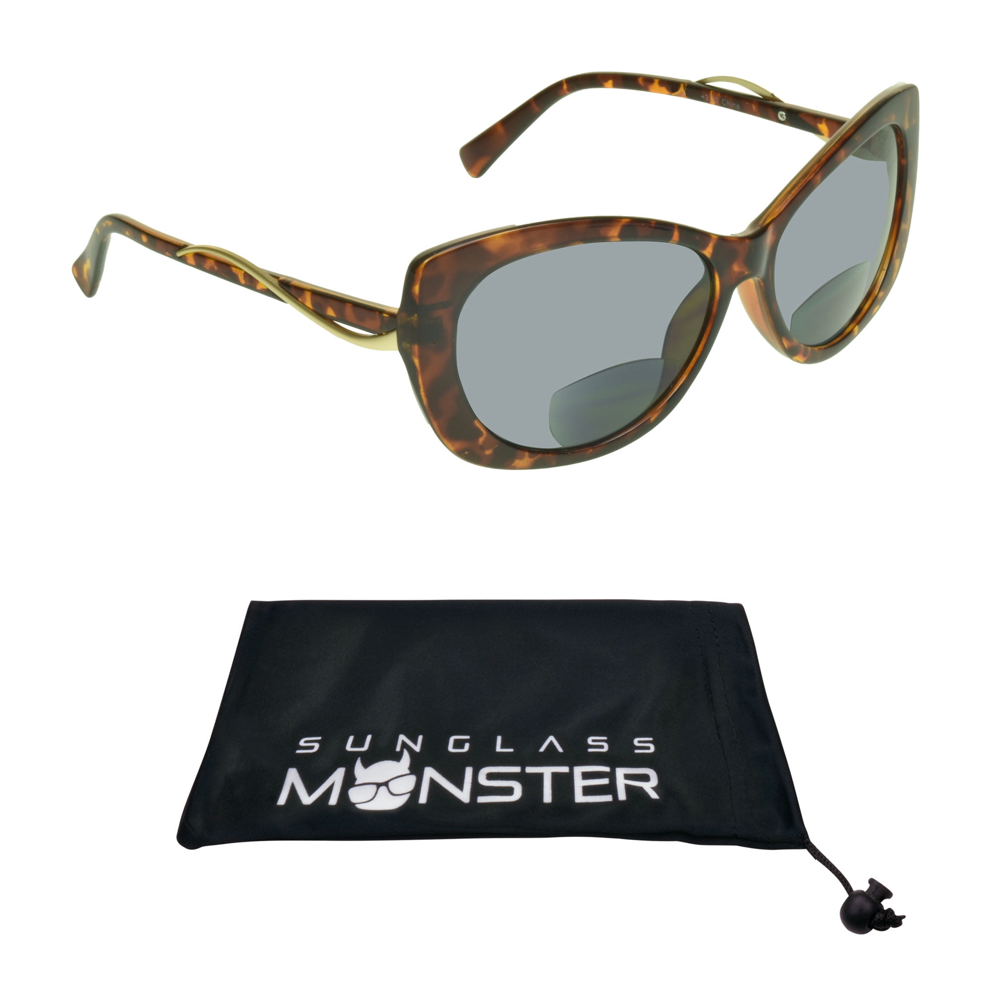 Sunglass Monster Sunglass Monster Womens BIFOCAL Sunglasses Sun