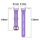 thumbnail image 3 of 2 piezas de repuesto de correa para HUAWEI Band 6 pulsera de TPU para HONOR Band 6, 3 of 6