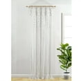 thumbnail image 3 of Lush Decor Boho Macrame Textured Cotton Window Curtain/Room Divider/Doorway/Wall Decor Single Neutral 40X63, 3 of 11