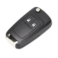 thumbnail image 4 of Accesorio de reemplazo de carcasa de carcasa de control remoto de coche con tapa negra de 2 botones apto para Opel, 4 of 8