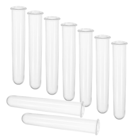 Luxshiny 10 Pcs Plant Propagation Tubes Acrylic for Storage Plants and Party Decorations in Lab Use