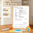 thumbnail image 5 of Jar Melo Washable Markers for Kids Toddlers 24 Colors, Safe Water Based Markers for Age 1-3 4-8,Back to School & Summer Camp Art Supplies, 5 of 10