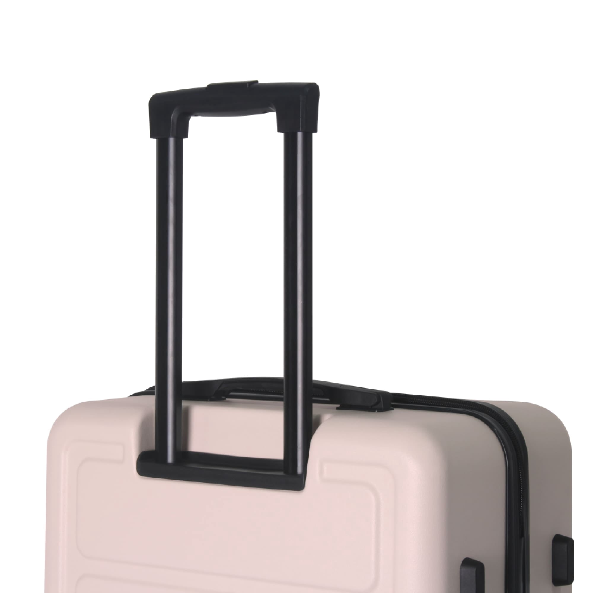 MAYEERTY 3-Piece ABS Luggage Set, Spinner Wheels, TSA Lock, Lightweight Suitcase, Rose Pink