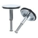 thumbnail image 4 of Tapón de bañera de latón de 2 uds con sello plano, cubierta de orificio para fregadero de baño, tapón de fregadero de Metal para cubierta de instalación de grifo y cubierta de grifo de cocina, 4 of 8