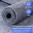 thumbnail image 3 of Felt Rug Pad, 8x10 Ft Extra Large Area Rug Cushioned Carpet Pad, Thick Felt Rug Pads for All Floors, Felt Pad for Under Area Rugs Hardwood Floors, Keep Rug in Place Soft, 3 of 7