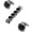 Silver-1, variant on Men's Jewelry Cufflinks and Studs for Tuxedo Shirts for Weddings, Business, Dinner