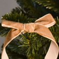 thumbnail image 4 of FRAÎCHE Noël 6 comte velours Bow Set, brun, 4 of 5
