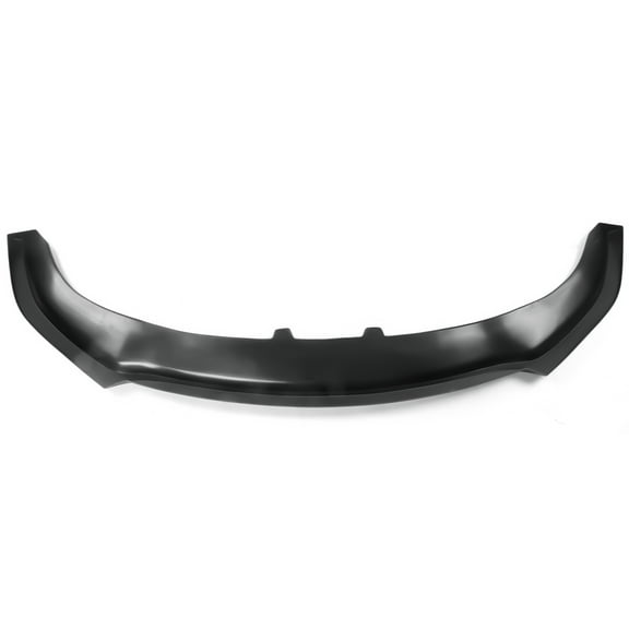 Ikon Motorsports Front Lip Compatible With 2020-2023 Dodge Charger Widebody Sedan 4-Door IKON V3 Style Front Bumper Protector Lower Splitter Gloss Black PP