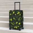 thumbnail image 3 of Wukai Green Branch Olive Elastic Luggage Cover: Personalized Protection for Your Suitcase - Fits 19~29-inch, Washable & Durable Travel Companion-X-Large, 3 of 8