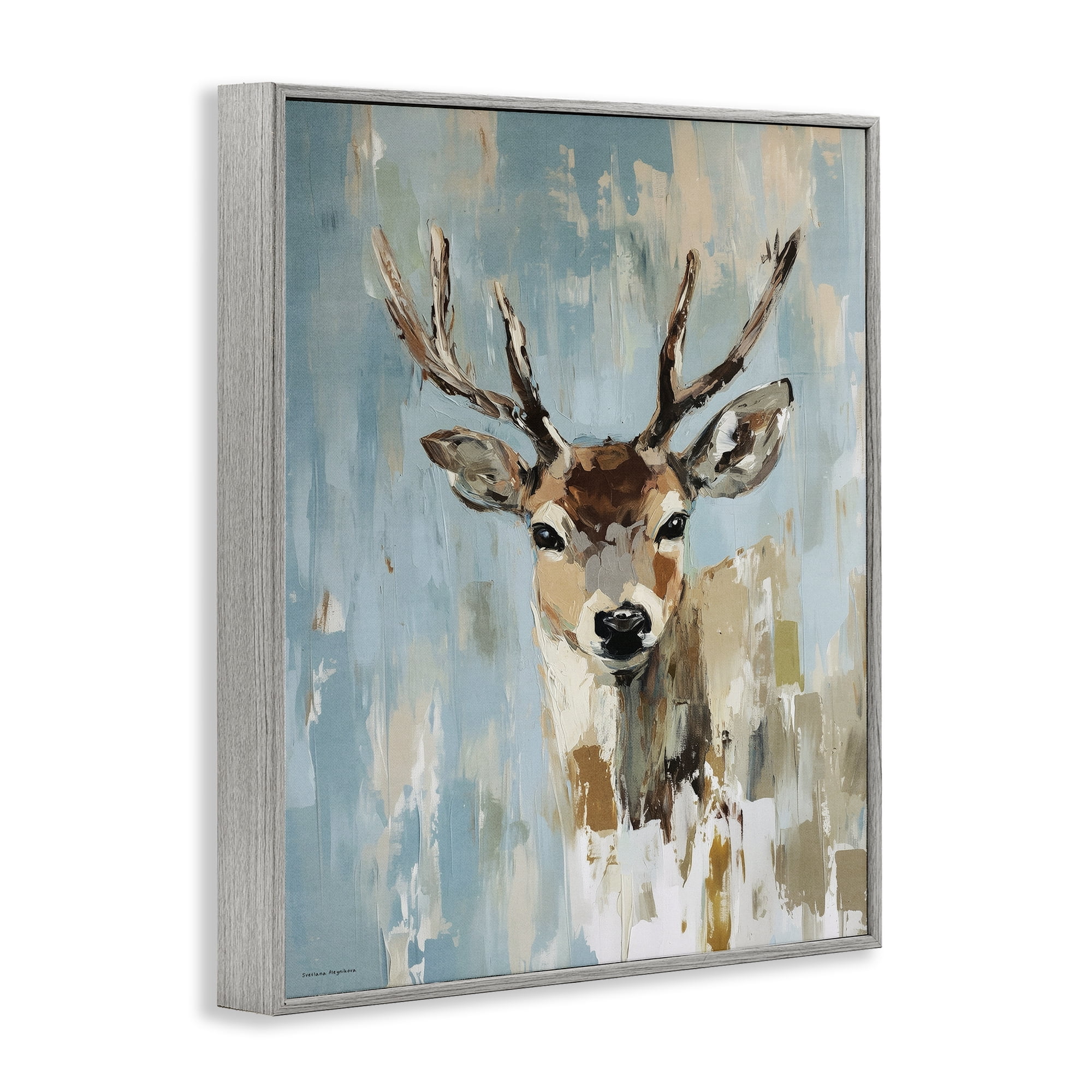 Stupell Industries Echoes Of The Wild Gray Framed Giclee Art, design by Svetlana Aleynikova