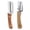 Multi-functional shredder+paring knife with wooden handle, variant on 2Pcs Multifunctional Kitchen Peeling Knife Potato Peeling Knife,Stainless Steel Wooden Handle Kitchen Spatula