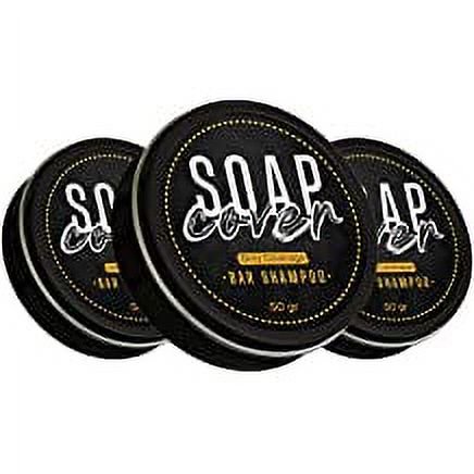 SoapCover Savon pour Cheveux Gris 50gr (Ensemble de 3)