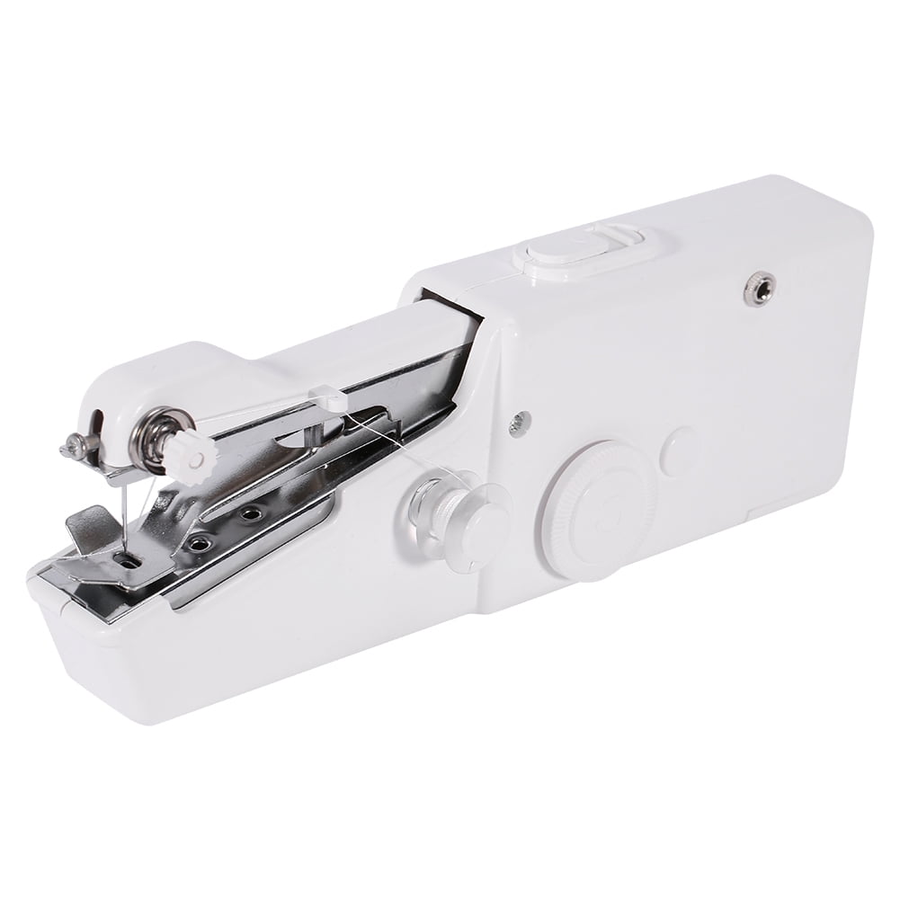 Mavis Laven Mini Handheld Sewing Machine, Portable Quick Stitch Clothes Sewing Machine Home Travel Supplies