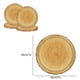 thumbnail image 3 of 16 platos de cena con veta de madera para acampar, platos de cazadores, decoraciones para fiestas de cumpleaños de caza, cenas de leñador, decoraciones para fiestas de campamento, 3 of 5