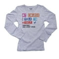 thumbnail image 1 of Funny I Talk to Myself for Expert Advice Women's Long Sleeve Grey T-Shirt, 1 of 2