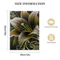 thumbnail image 2 of Acheng  Yellow Orchid Flowers Canvas Print - Abstract Yellow Floral Poster Wall Art Painting Decor for Home Decoration Artwork Picture Bedroom Yellow Floral  pattern3, 2 of 5