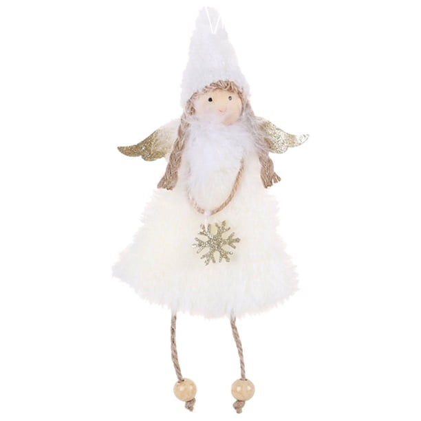 Adornos Navideños De Peluche Con Forma De Ángel Adornos Para El Árbol De Navidad Colgantes Para Regalo