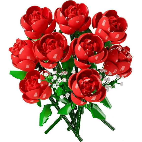 Remocguys Rose Bouquet Building Sets Compatible with Lego Flowers for Adults 14 336PCS