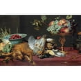 thumbnail image 3 of Frans Snyders 14x11 Black Modern Framed Museum Art Print Titled - Still Life with Small Game and Fruits (1600 - 1657), 3 of 5