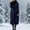 #222-Navy, variant on Women's Wool Coat with Belt Tie, Inner Pockets, Long Sleeve, Solid Color, Lapel Collar, Button Closure for Casual and Daily Wear